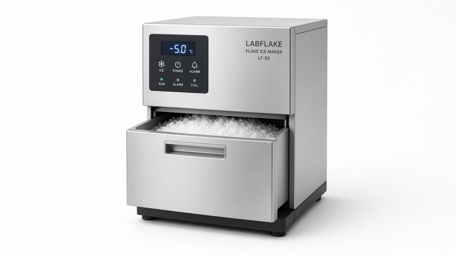 Laboratory flake ice maker