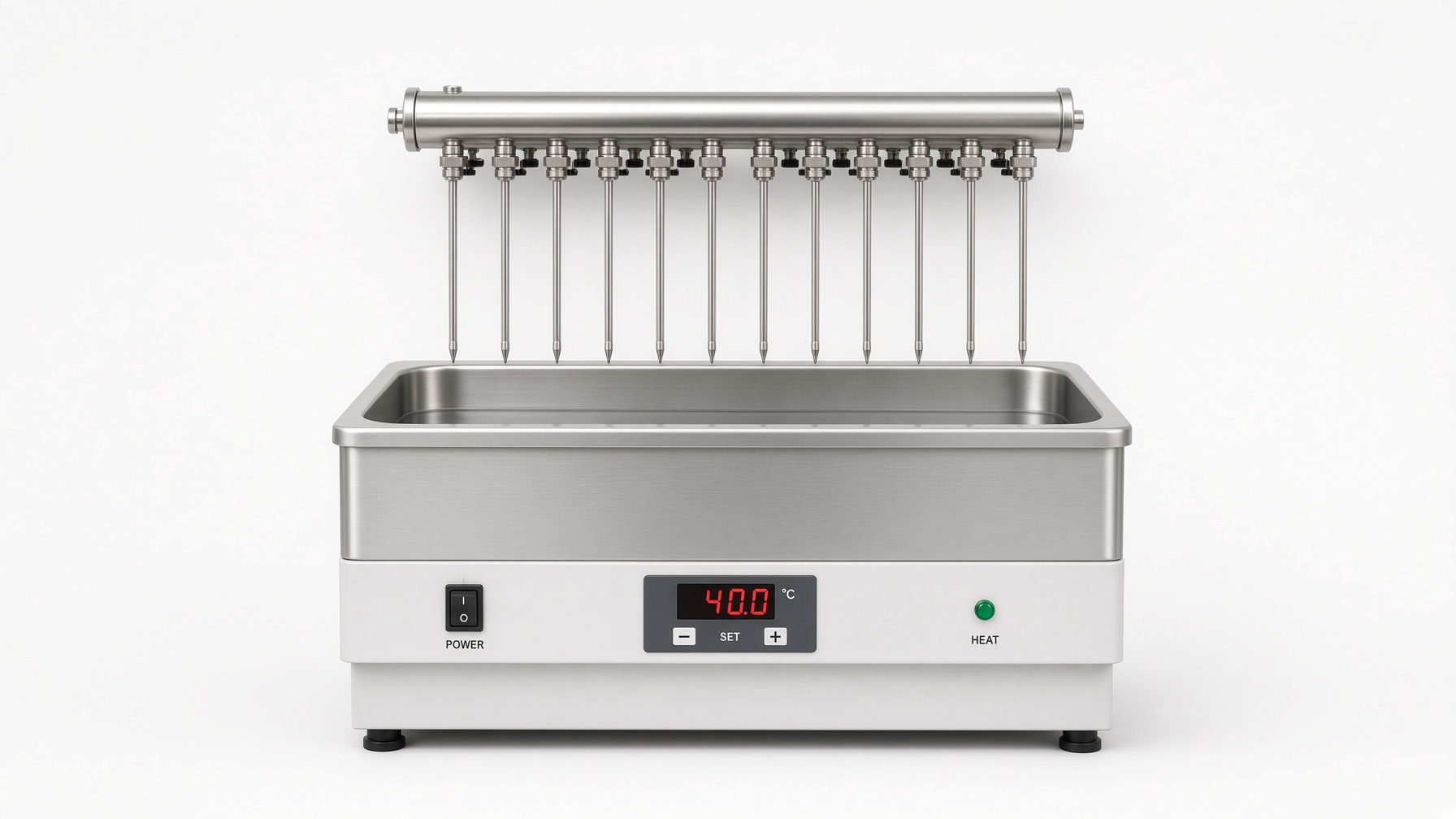 12-position nitrogen evaporator